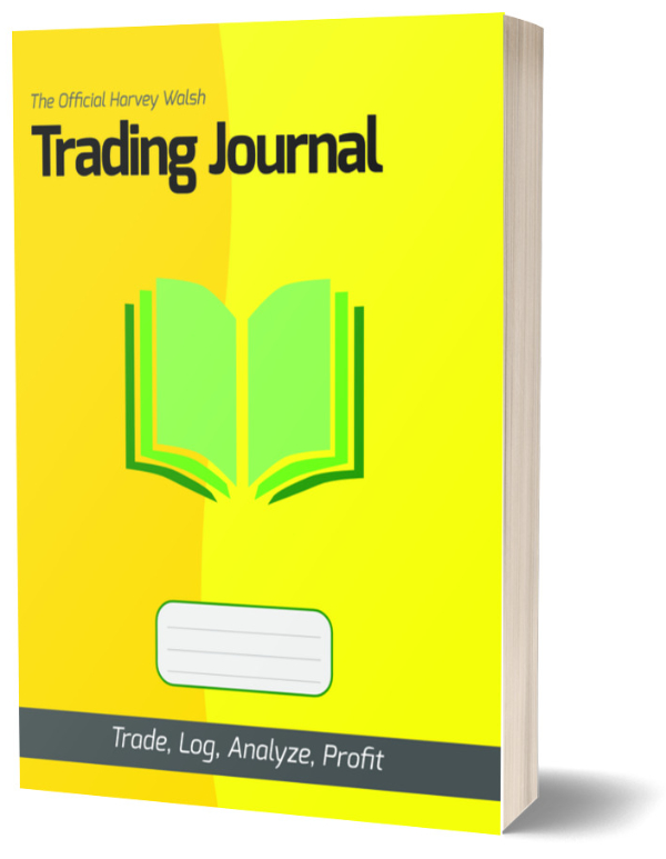 The Official Harvey Walsh Trading Journal Cover